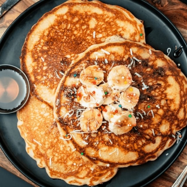3 Jumbo Pancakes.